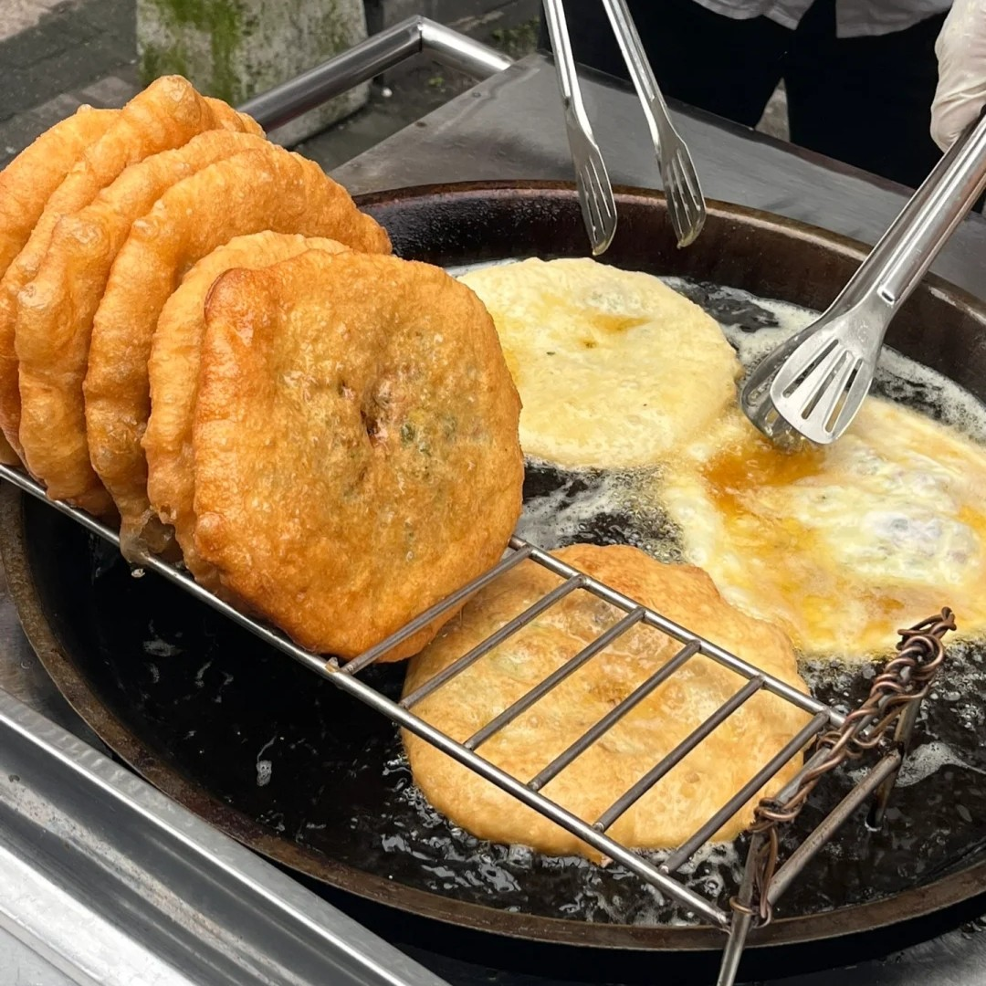 网红四川葱香肉饼技术配方葱油饼煎饼馅饼资料教程培训方法视频教-闲鱼虚拟仓
