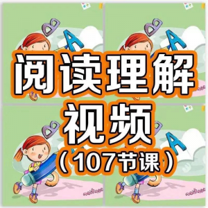 小学阅读理解视频课程教程技巧电子版三四五六年级通用-闲鱼虚拟仓